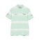 PURPLE LABEL / MONTAUK ボーダー モックネックシャツ（接触冷感・吸水速乾・UVカット）