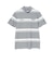 PURPLE LABEL / MONTAUK ボーダー モックネックシャツ（接触冷感・吸水速乾・UVカット）
