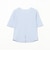 バックスリット カーブ ヘムTシャツ