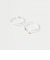 クリア フープ ピアス