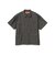 【別注】UNIVERSAL OVERALL / シャンブレー ジップ ショートスリーブ シャツ