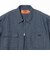 【別注】UNIVERSAL OVERALL / シャンブレー ジップ ショートスリーブ シャツ