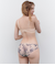 フラワープリントレースショーツ