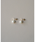 ピアス スノーパール K10