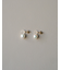 ピアス スノーパール K10