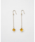 ピアス キンモクセイ アンバー