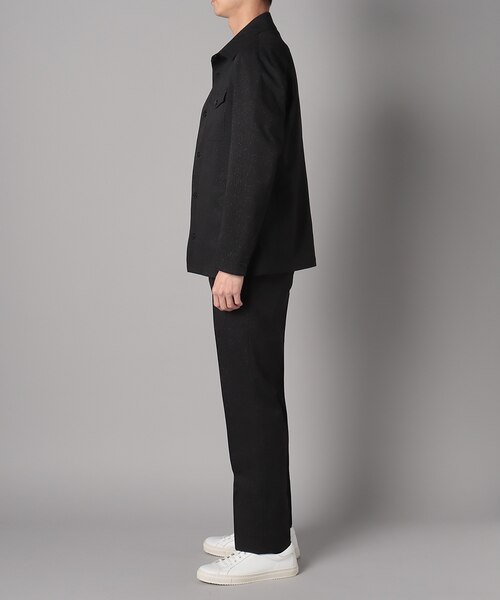 ハケメ調プリントシャツジャケット(セパレーツ)｜ダーバンの