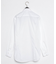 ホワイトブロードドレスシャツ(レギュラーカラー)