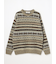【UK Traditional】 fair isle Knit