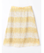 ランダムボーダー　スカート