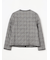 グレンチェック キルティングジャケット