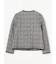 グレンチェック キルティングジャケット