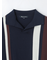 AQ Stripe Skipper Knit Polo