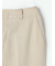 【セットアップ対応】リネン混パナマ ストレートパンツ