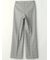 グレンチェックストレッチワイドパンツ