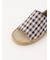 Club Check Espadrilles Sandals