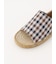 Club Check Espadrilles Sandals