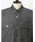 Broken Herringbone Denim Shirt Jacket