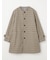 ＜175th Limited＞ リバークラブチェックノーカラーコート