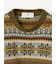 【UK Traditional】Sleeveless Fair-isle Knit