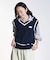 FILAⅹROSEBUD V-NECK VEST
