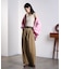 GATHER CURVE PANTS