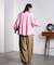 GATHER CURVE PANTS
