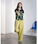 GATHER CURVE PANTS