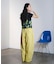 GATHER CURVE PANTS