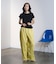 GATHER CURVE PANTS