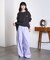 GATHER CURVE PANTS