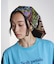 BINDU Acapulco 64㎝ Map Scarf