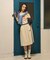 FILAⅹROSEBUD SIDE LINE PLEATED SKIRT