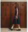 FILAⅹROSEBUD SIDE LINE PLEATED SKIRT
