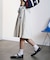 FILAⅹROSEBUD SIDE LINE PLEATED SKIRT