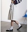FILAⅹROSEBUD SIDE LINE PLEATED SKIRT