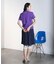 FILAⅹROSEBUD SIDE LINE PLEATED SKIRT