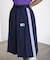 FILAⅹROSEBUD SIDE LINE PLEATED SKIRT