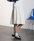 FILAⅹROSEBUD SIDE LINE PLEATED SKIRT