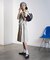 FILAⅹROSEBUD SIDE LINE PLEATED SKIRT