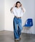 WIDE PUFF SLEEVE SHIRT