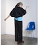 WIDE PUFF SLEEVE SHIRT