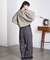 WIDE PUFF SLEEVE SHIRT