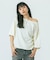 COLOR NEP OFF-SHOULDER TOP
