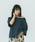 COLOR NEP OFF-SHOULDER TOP