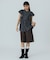 LIGHT OZ DENIM FRILL BLOUSE