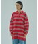 STRIPED COLLAR KNIT