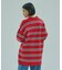STRIPED COLLAR KNIT