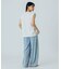 SHOULDER TUCKED SLEEVELESS TEE