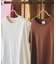 SHOULDER TUCKED SLEEVELESS TEE